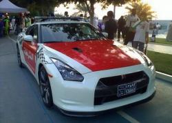 Полицейское купе Nissan GT-R из Абу-Даби