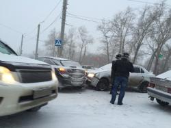  Транспортный коллапс произошел на дорогах Челябинска