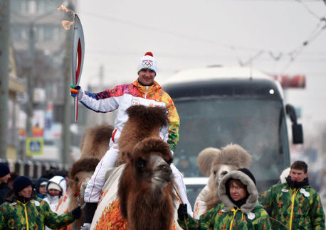 олимпийский огонь