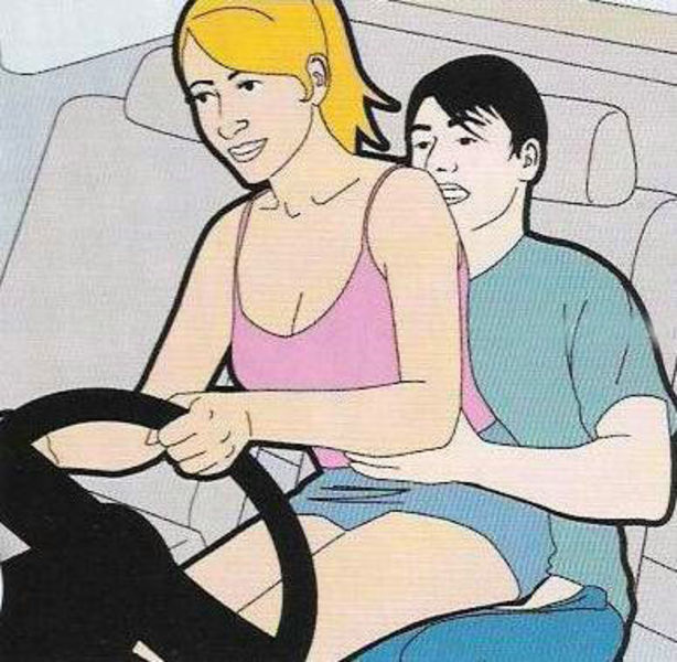 7 лучших поз для секса в машине